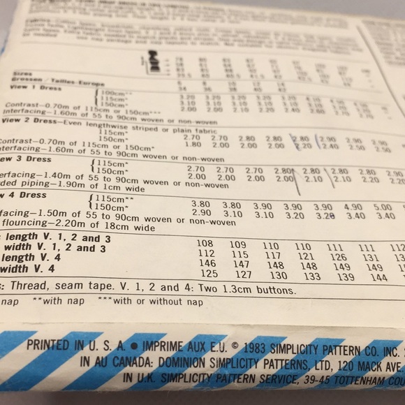 Simplicity 6208 Misses Mock Wrap Dress Sewing Pattern Size Medium10-12-14 Uncut - Picture 7 of 11